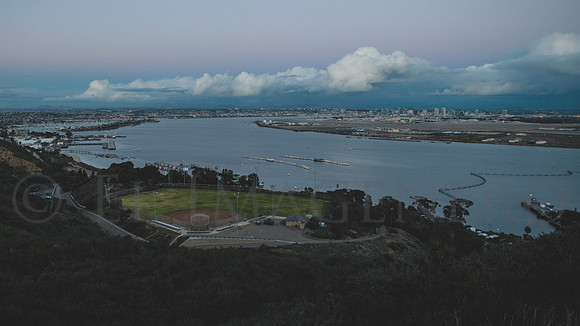 Evening at Fort Rosecrans