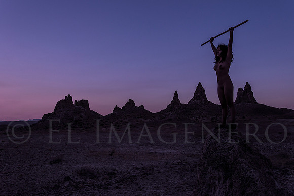Pinnacles with Oracle Summoning Dawn