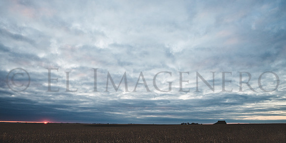 Dawn on the Land Under the Barn that Absalom Built
